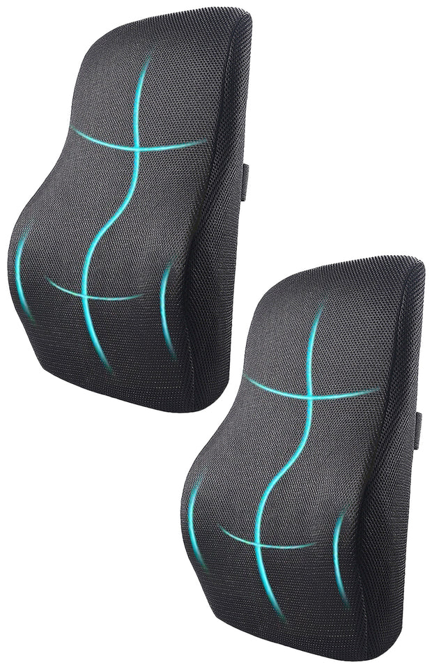Lumbar Support Pillow Backrest Computer Chair Car Seat Cushion